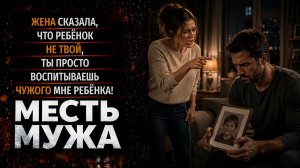 ЖЕНА СКАЗАЛА, ЧТО РЕБЕНОК НЕ ТВОЙ, ТЫ ТОЛЬКО ЕГО ВОСПИТАЙ..... МЕСТЬ МУЖА