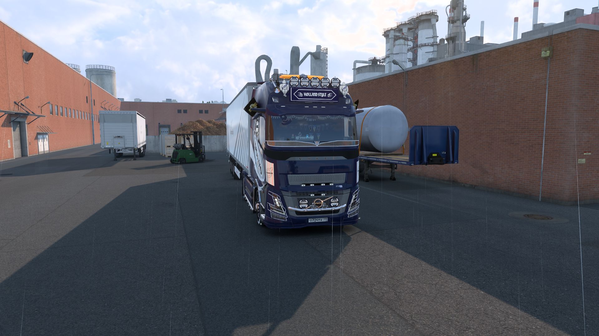 Euro Truck Simulator 2 V.1.60 Просто возим грузы под музыку.