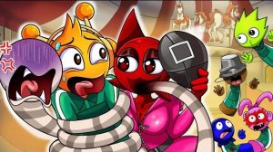 ИНКРЕДИБОКС СПРУНКИ: ИГРА В КАЛЬМАРА! СЕКРЕТ МРОНЫ! 🦑😱