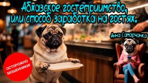 Влог. Абхазское гостеприимство? Или способ заработка на гостях?