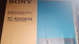 Купил по ошибке Sony tc-k555esII. В японии разумеется