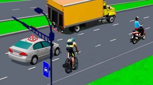🚗 Задача на знание ПДД: кто нарушает правила? 🚦