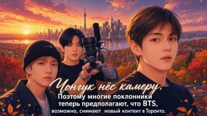 Новое видео BTS: Тэхён, Чонгук, Джей-Хоуп и RM в Торонто | Тур Arirang в Канаде 2026...