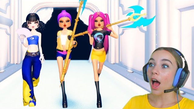 ОДЕВАЮСЬ В ОХОТНИЦ НА ДЕМОНОВ в ROBLOX Dress To Impress
