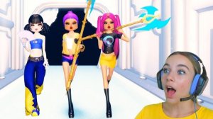 ОДЕВАЮСЬ В ОХОТНИЦ НА ДЕМОНОВ в ROBLOX Dress To Impress