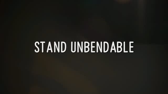 Stand Unbendable Lyric Video  /  Faith Cometh By Hearing
