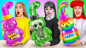 Кулинарный Челлендж_ Уэнсдей Против Бабушки _ Кулинарная битва с Секретными Гаджетами