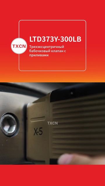 LTD373Y‑300LB Дисковый затвор с тройным эксцентриситетом, ушковый ‑TXCN