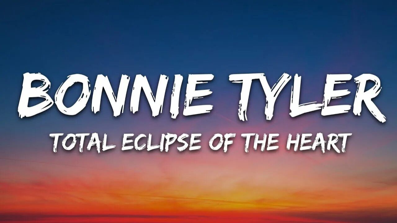 Bonnie Tyler - Total Eclipse Of The Heart (Turn Around)