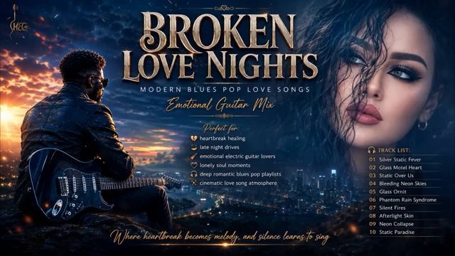 Broken Love Nights Album Modern Blues Pop Love Songs 2026.