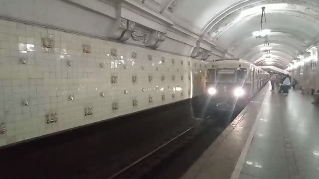 Парад поездов на Кольцевой линии к 91-ой годовщине Московского Метрополитена (16 и 17.05.2026)