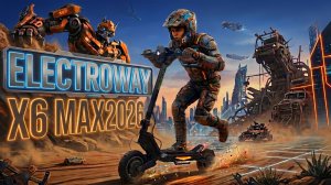 Электросамокат Electroway X6 MAX версия 2026 года.