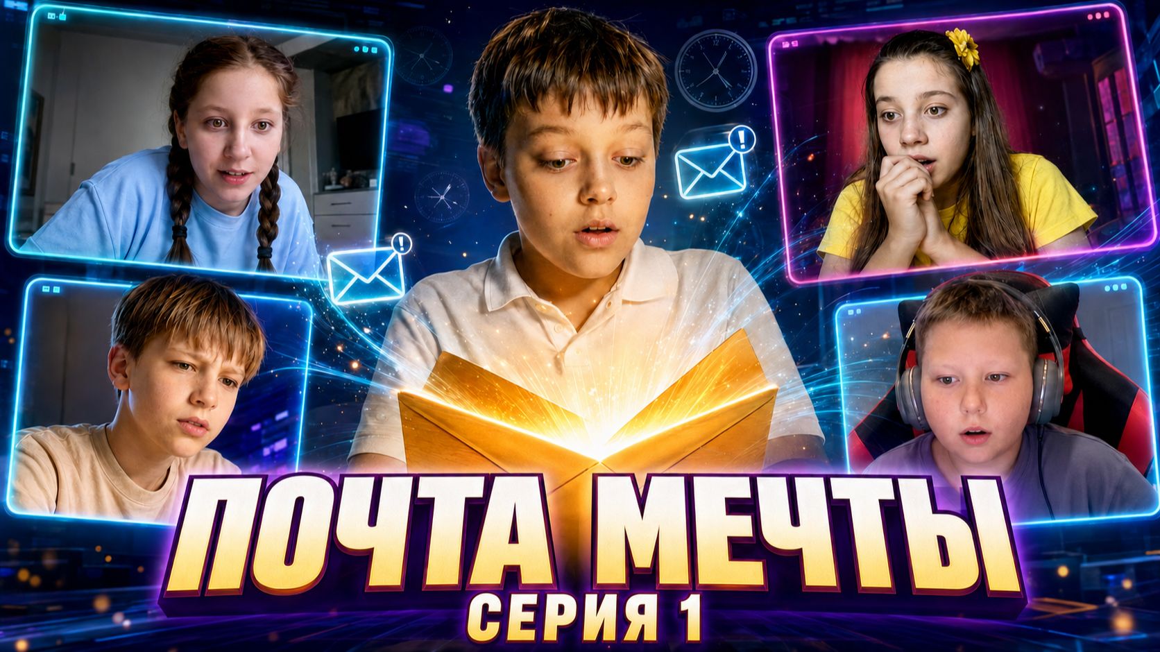 Кто отправляет письма из будущего?  Почта мечты  1 серия