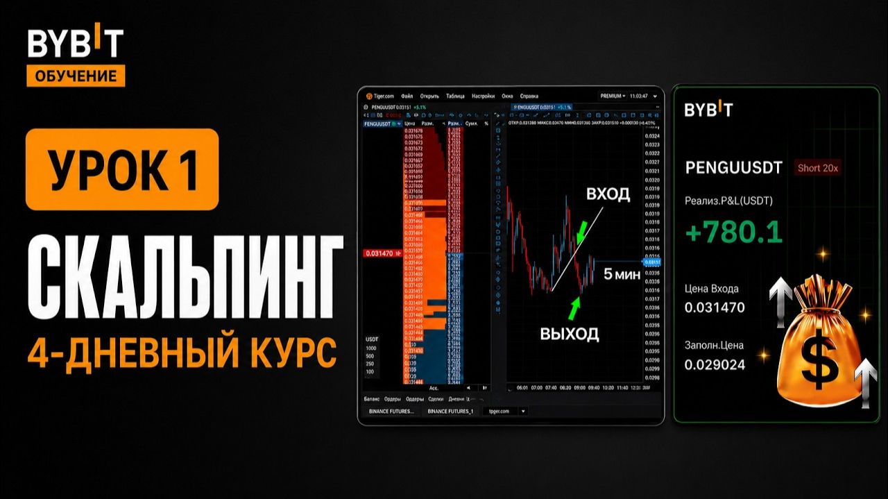 Тот самый курс, с которого РЕКОМЕНДУЮТ начинать скальпинг [Урок 1]