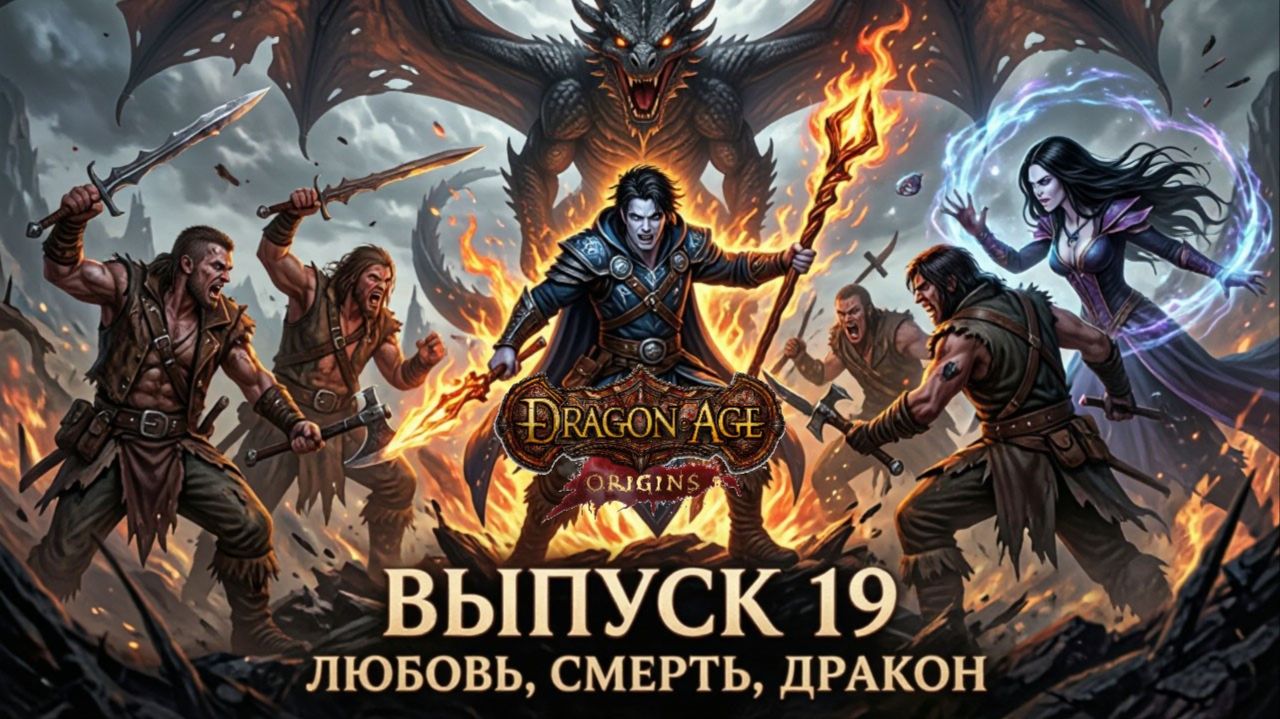 Прохождение Dragon Age: Origins. Выпуск 19 - Любовь. Смерть. Дракон