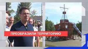 Новый сквер благоустроен в Ленинском районе Нижнего Новгорода по программе ФКГС