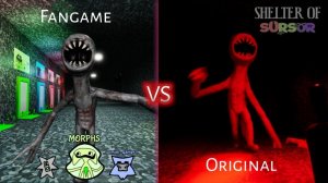 Shelter Of Sursur All Chases FANMADE VS ORIGINAL Часть 2 Главы (1,2,3,4,5) - Shelter Of Sursur