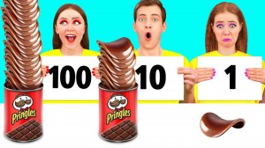 100 Слоев Еды Челлендж _ Вкусные Рецепты