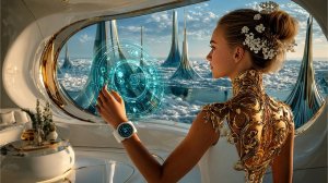 City Beyond Tomorrow | Futuristic Paradise Above the Clouds | Ambient Music for Sleep & Focus