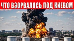 СРОЧНО! Огромный взрыв под Киевом! Всё в огне, уничтожен целый квартал! Подробности произошедшего