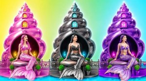 Как стать Русалкой Черная vs Розовая vs Фиолетовая Русалка # Сумасшедший Челлендж от Multi DO G