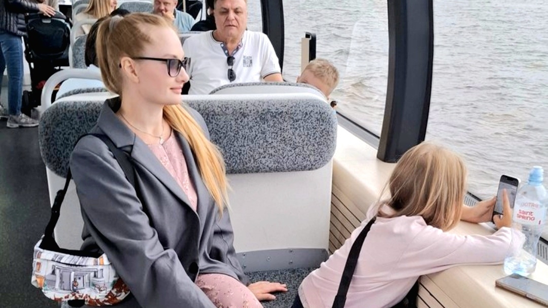 Прокатились на речном трамвайчике❤️Ветер, вода и панорамы Москвы, лёгкое мини путешествие❤️#Москва
