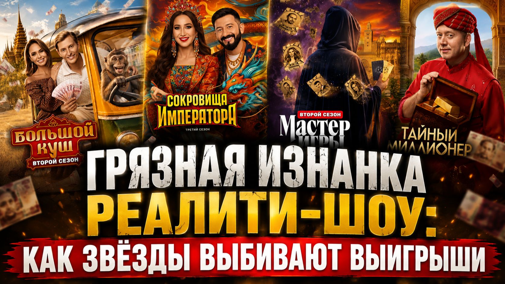 Тайны реалити-шоу: как звёзды выбивают выигрыши и что скрывают организаторы от зрителей.