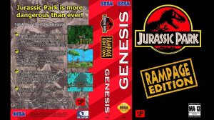 Jurassic Park Rampage Edition (Genesis)