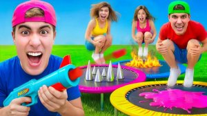 ПОСЛЕДНИЙ, КТО ПЕРЕСТАНЕТ ПРЫГАТЬ, ВЫИГРАЕТ $1000 !!