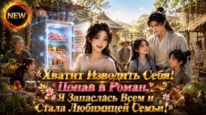 «Она запасла еду на всю семью» Девушка из современности переписала историю Китайская дорама Аниме