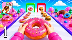 Bakery Stack — Полное прохождение игры #1 | Геймплей на Android и iOS