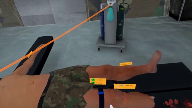 Medic Simulator Combat Zone VR