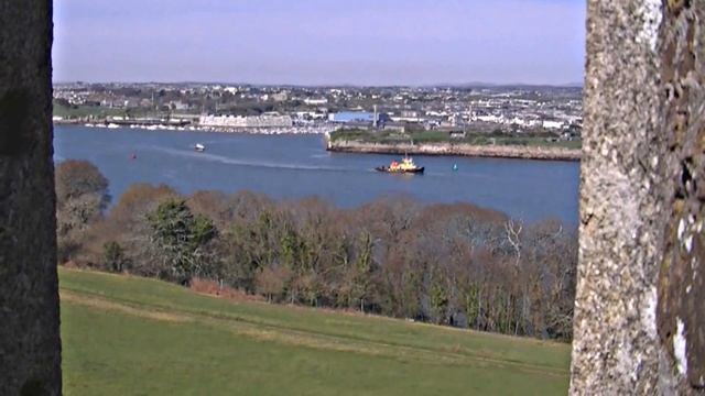 Mount Edgcumbe Folly & Views Of Plymouth Sound (HD)
