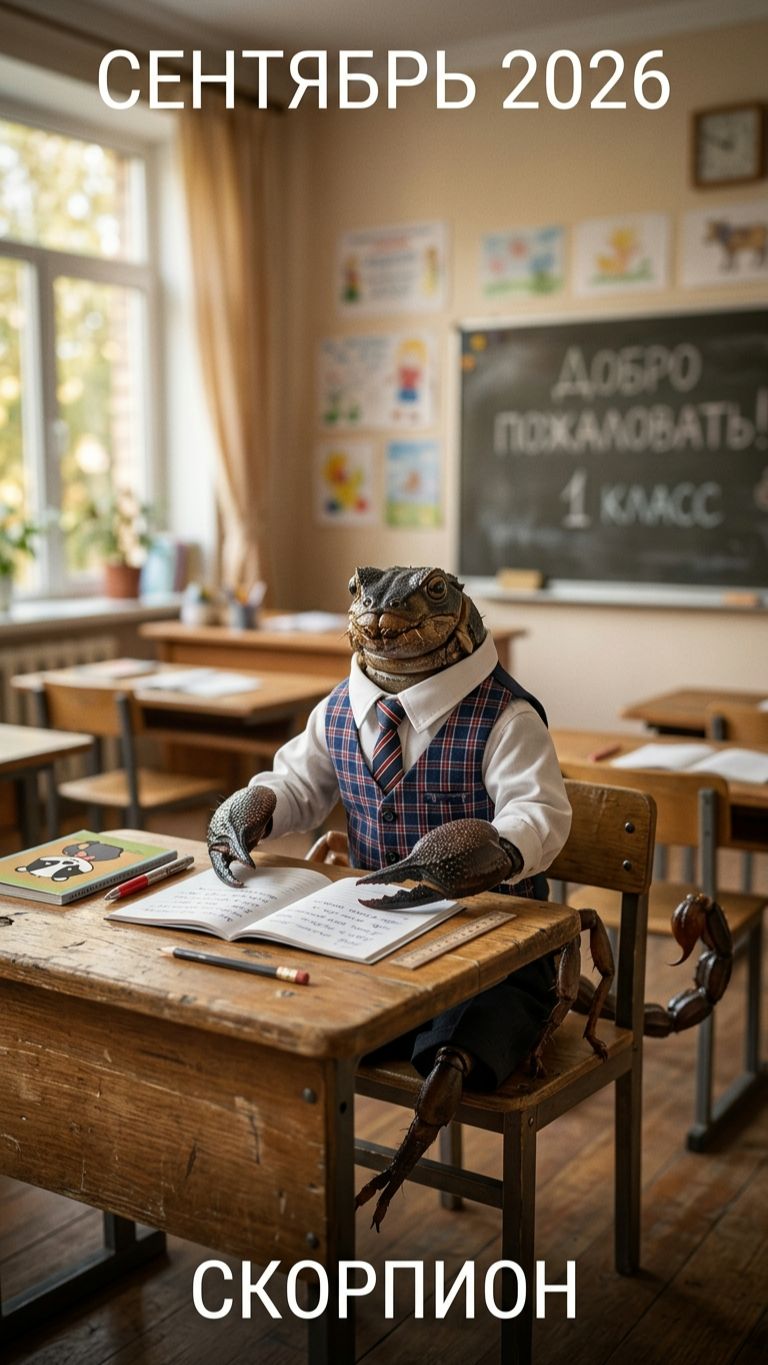 Скорпионы сентябрь 2026