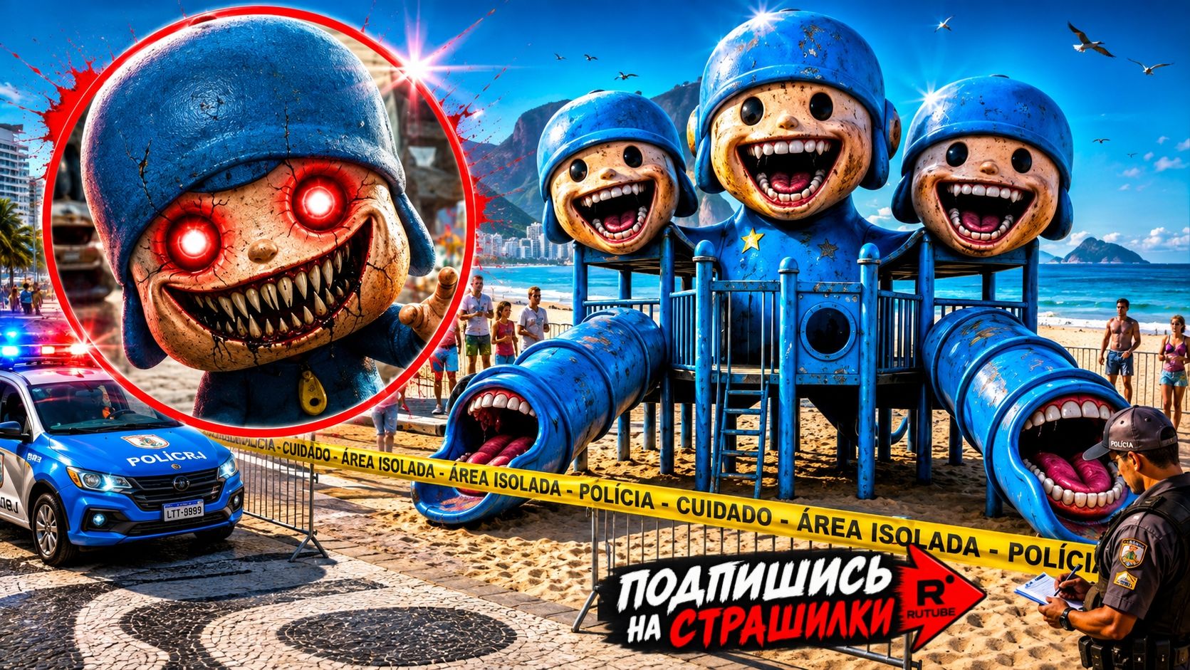 Я поймал Покойо в «Пожирателе горок» из «Щенячьего патруля»!