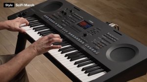 Yamaha PSR-SX620 / Демонстрация синтезатора ( без болтовни )