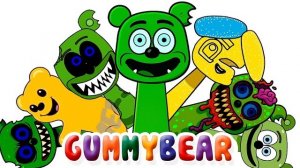 Мой Sprunki OC: Все Gummy Bear, Haribo Bear и Epic Gummy Bear (из мема) — Фазы 1–4