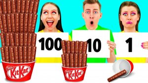 100 Слоев Еды Челлендж _ Вкусные Кухонные Рецепты