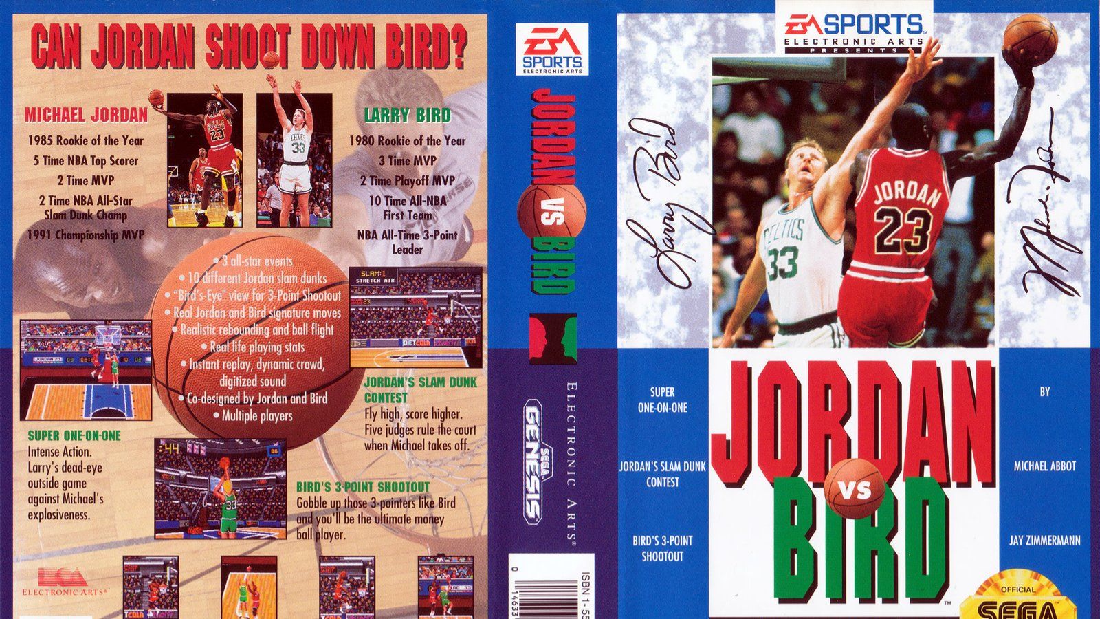 Jordan Vs. Bird_ Super One On One (Genesis)