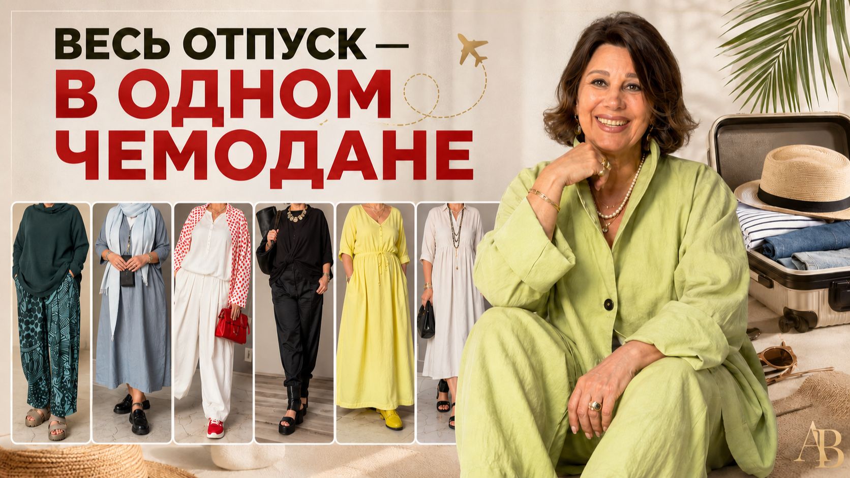 От самолёта до коктейля: собираем чемодан в отпуск