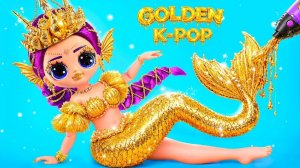 Преображение Руми в Русалку! Поделки в стиле K-Pop Demon Hunters!