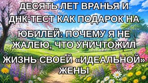 Десять лет вранья и ДНК-тест как подарок на юбилей: почему я не жалею, что уничтожил жизнь своей «