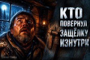 Ночлег в заброшенном зимовье, где кто-то топил печь