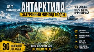 Затерянный мир на Южном полюсе. Что от нас скрывают льды? Зеленая Антарктида 250 млн лет назад