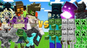 СУПЕРСИЛЬНЫЕ БОССЫ против MINECRAFT