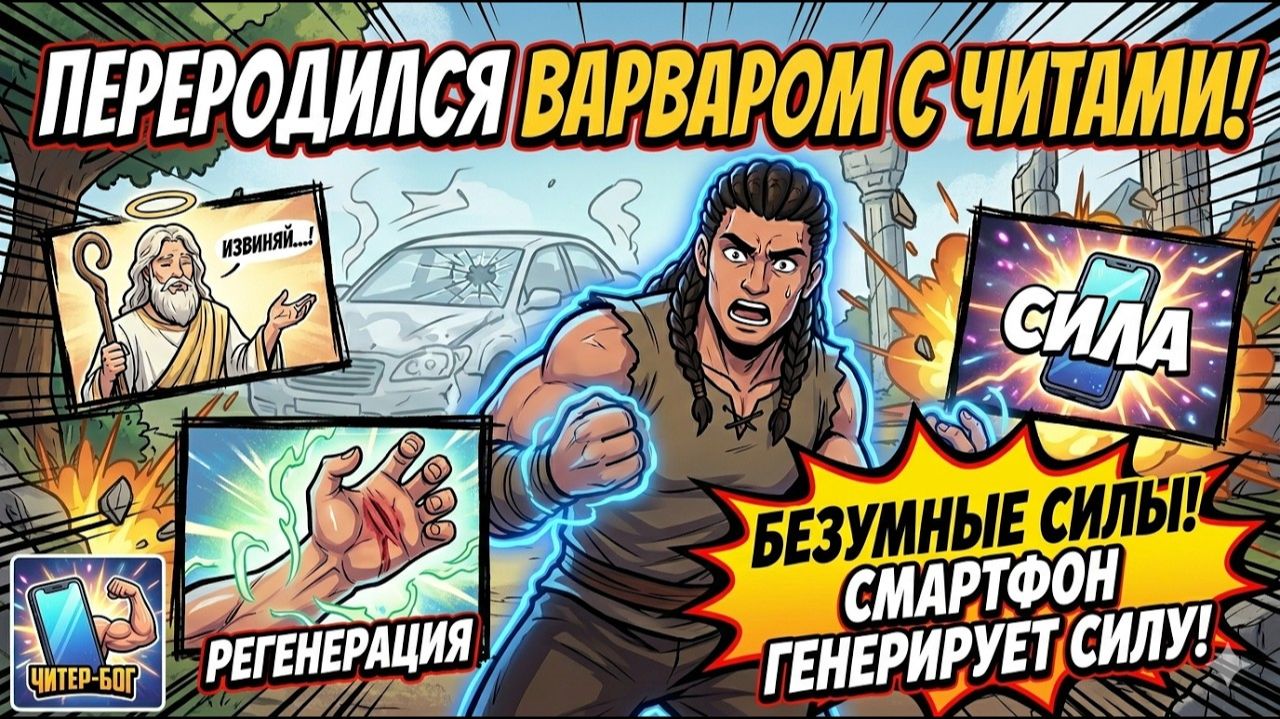 Переродился в Варвара с ЧИТЕРСКИМИ способностями! — Полный пересказ манги