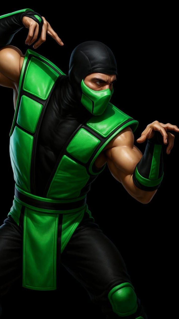 Рептилия(Reptile-MK3).Mortal Kombat Mad Blood