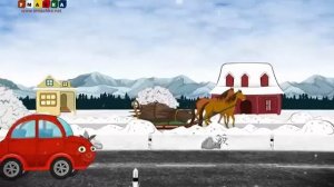 Транспортная азбука учим алфавит машинки мультики для детей для малышей