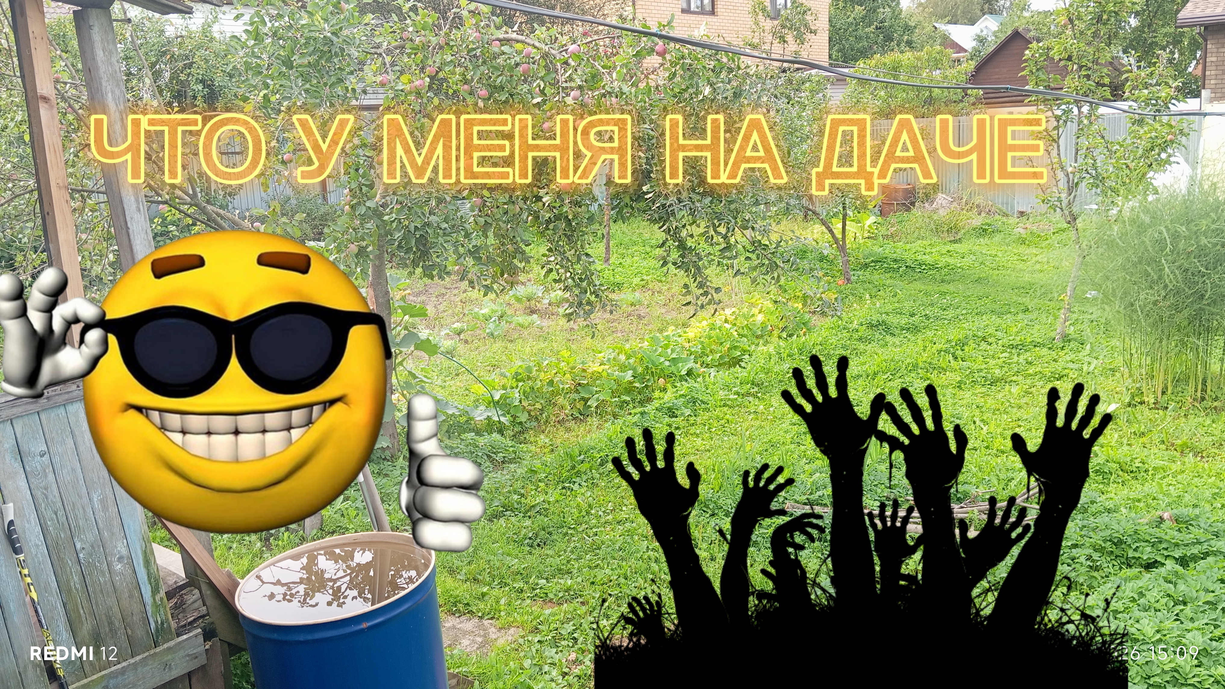 Что у меня на даче❤🩹