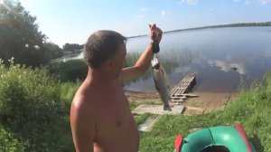 ПОПАЛАСЬ КРАСНАЯ РЫБА!ВОТ ТАКАЯ ЖИЗНЬ В ДЕРЕВНЕ!